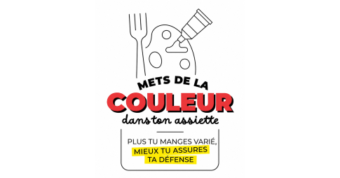 Mets de la couleur dans ton assiette